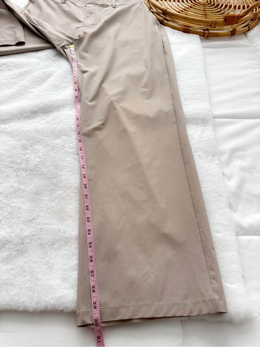 Vuori Miles Trousers Straight Leg Willow Gray Tan VW4357 - Picture 16 of 16
